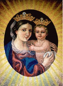 Mosaio Madonna della Fiducia